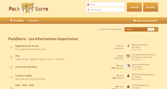 Desktop Screenshot of forum.packbarre.com
